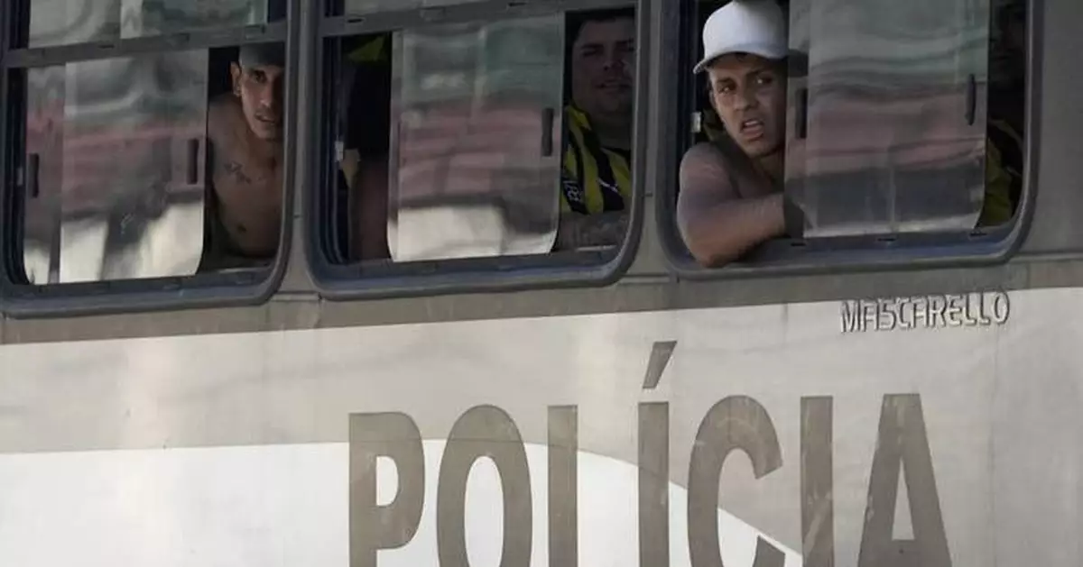 More than 250 fans of Uruguay's Penarol detained in Rio after clashes with police