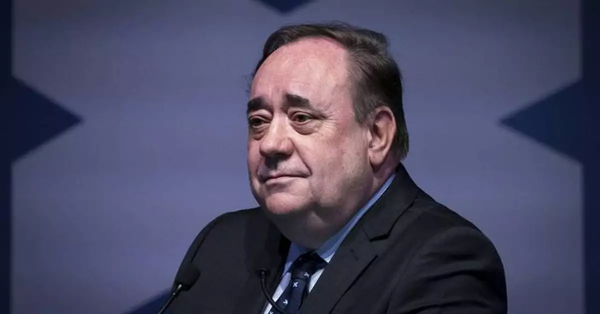 Ex-Scottish First Minister Alex Salmond, who nearly got Scotland's independence from UK, dies at 69