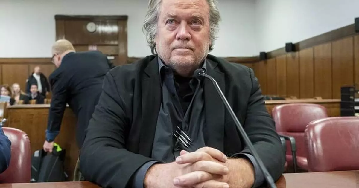 Trump ally Steve Bannon is released after serving 4 months in prison for contempt of Congress