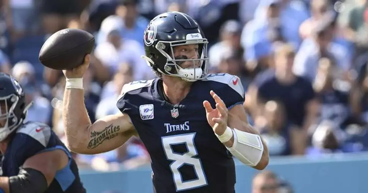 Titans put receiver Burks on IR and promote QB Siemian from practice squad with Levis questionable