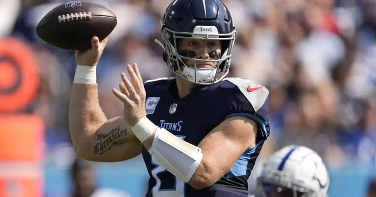 QB Will Levis and the Titans struggling to synch up new passing attack