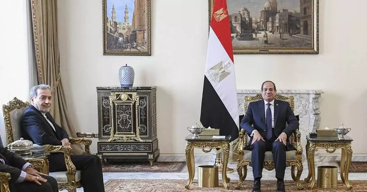 Iranian foreign minister discusses regional tensions with Egyptian officials in Cairo