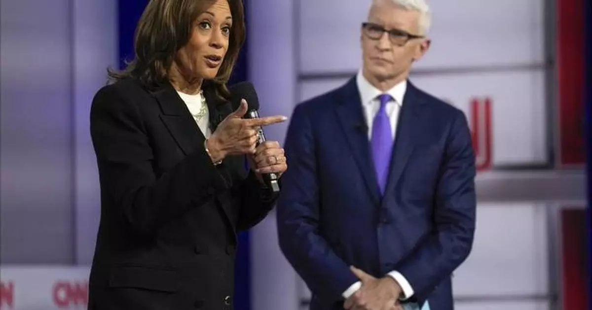 Four memorable moments from Kamala Harris' CNN town hall