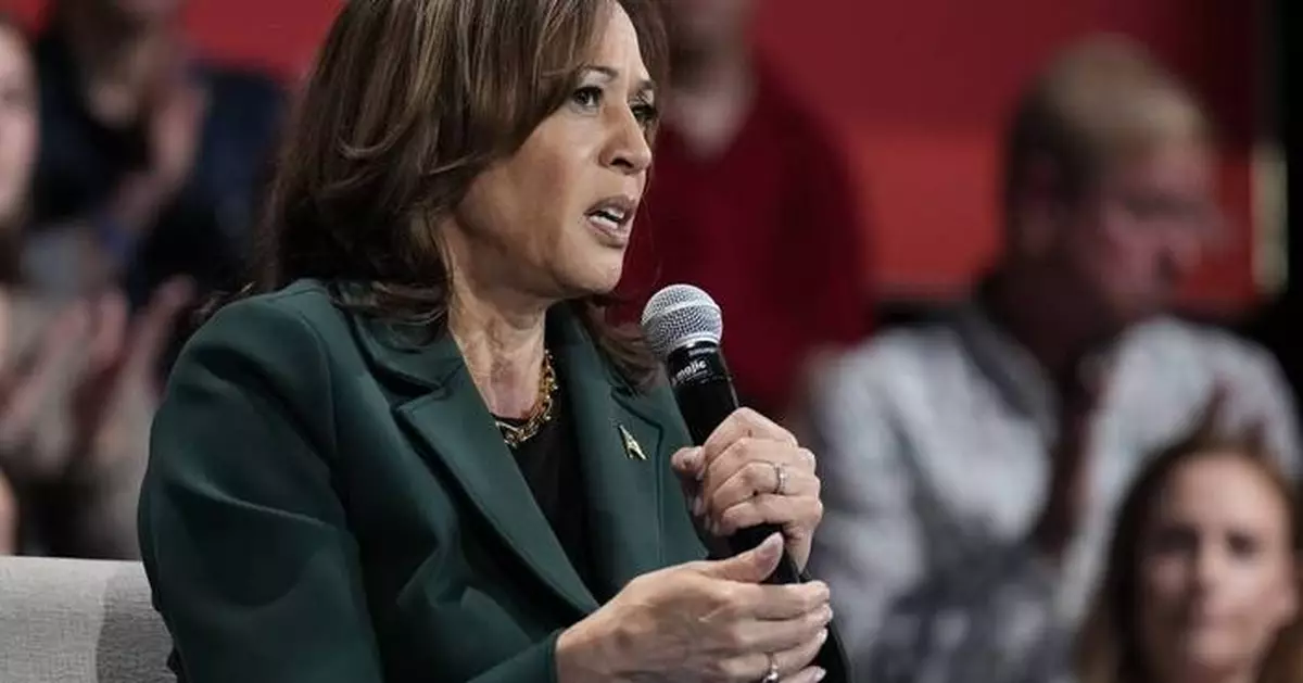 Harris says she's ready if Trump tries to prematurely declare victory, isn't worried about sexism