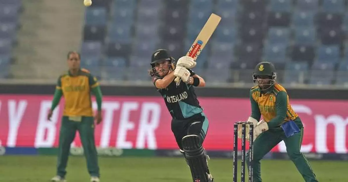 New Zealand sets South Africa winning target of 159 in Women’s T20 World Cup cricket final