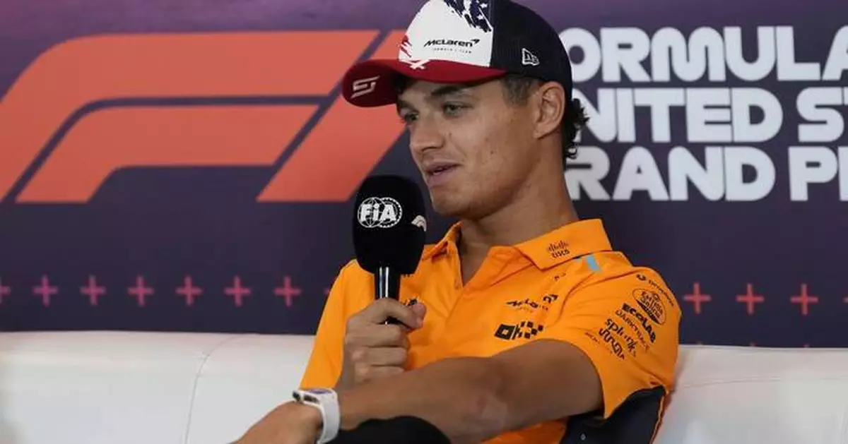 F1 season resumes in Austin with McLaren's Lando Norris in hot pursuit of Red Bull's Max Verstappen