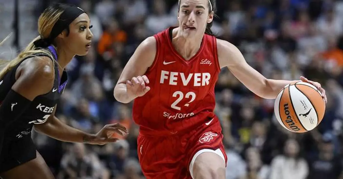 Indiana Fever star Caitlin Clark a near-unanimous choice as WNBA's Rookie of the Year