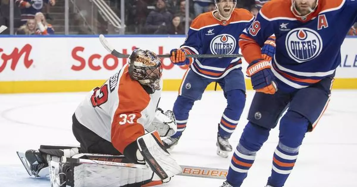 Draisaitl scores 56 seconds into OT to give Oilers 4-3 win over Flyers