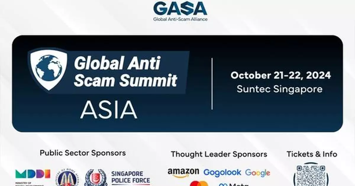 GASA Extends Global Anti-Scam Summit (Asia) to Singapore on October 21-22