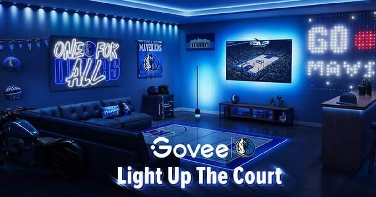Govee Named The Official Smart Lighting Sponsor of The Dallas Mavericks