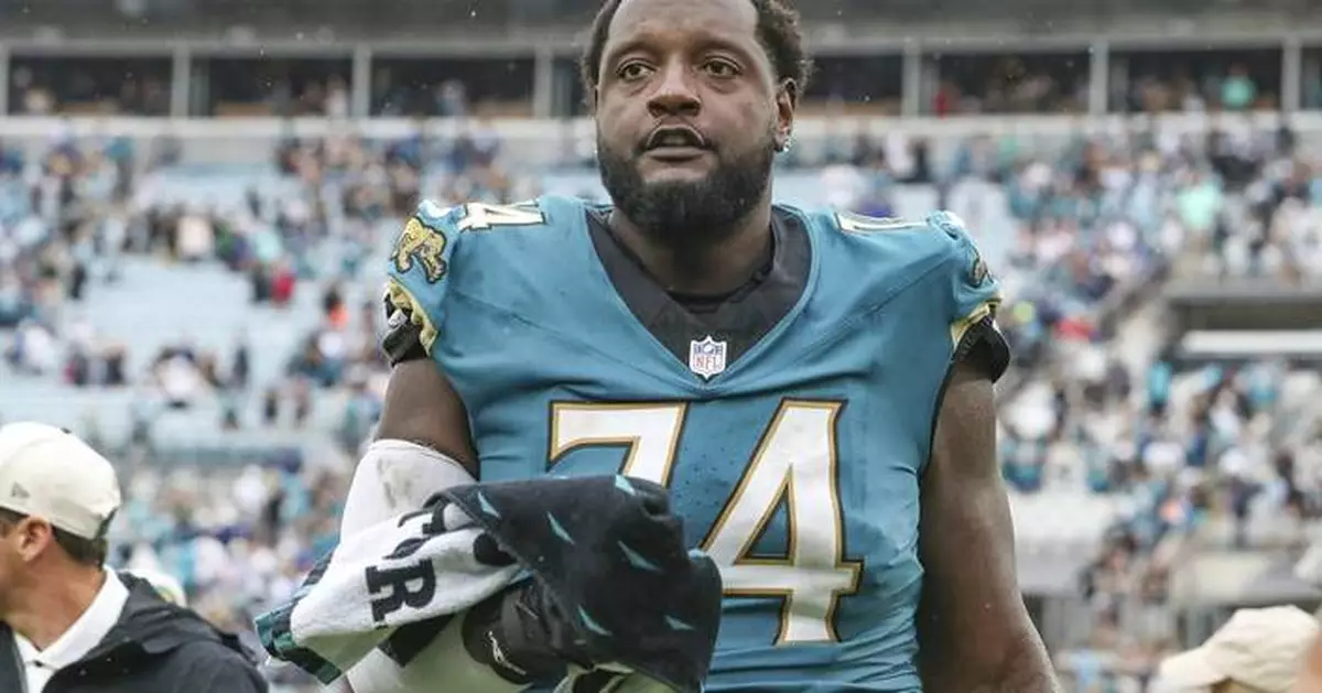 Vikings agree to acquire left tackle Cam Robinson in trade with Jaguars, per AP source