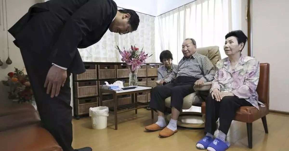 A Japanese police chief apologizes to a man acquitted after 50 years on death row