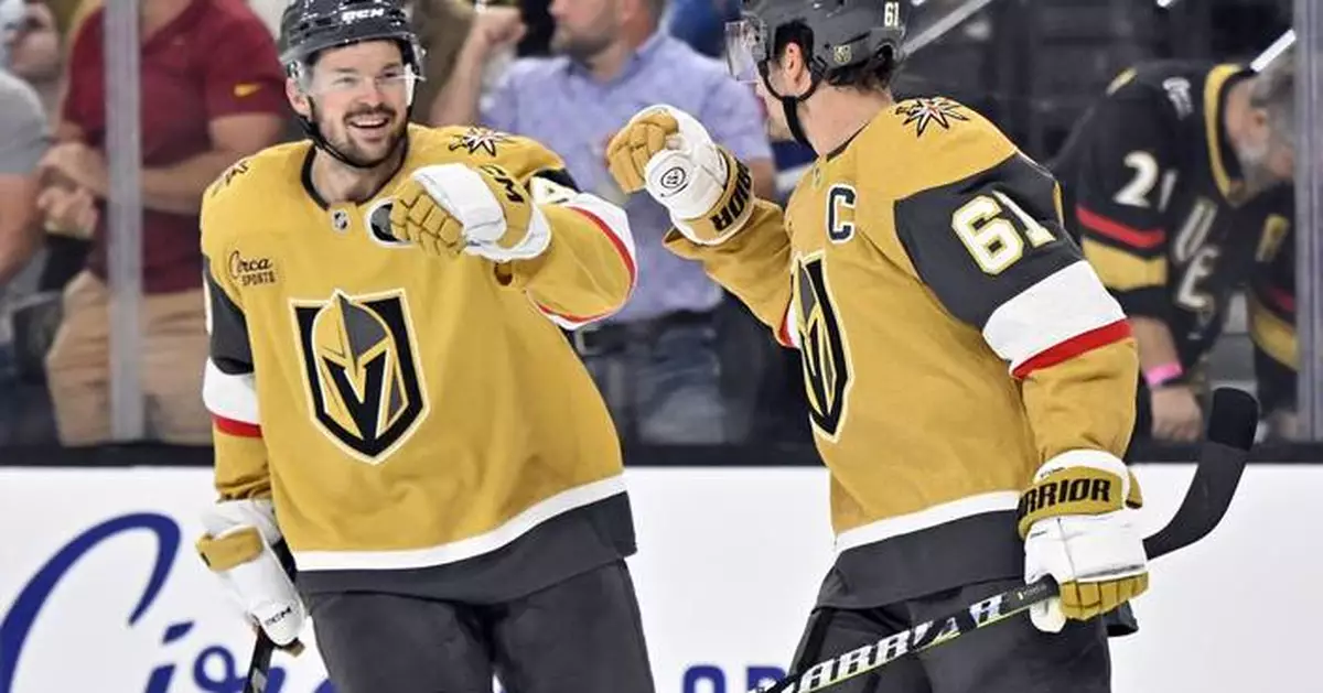 Hertl scores twice, Golden Knights snap three-game skid with 6-1 win over Kings