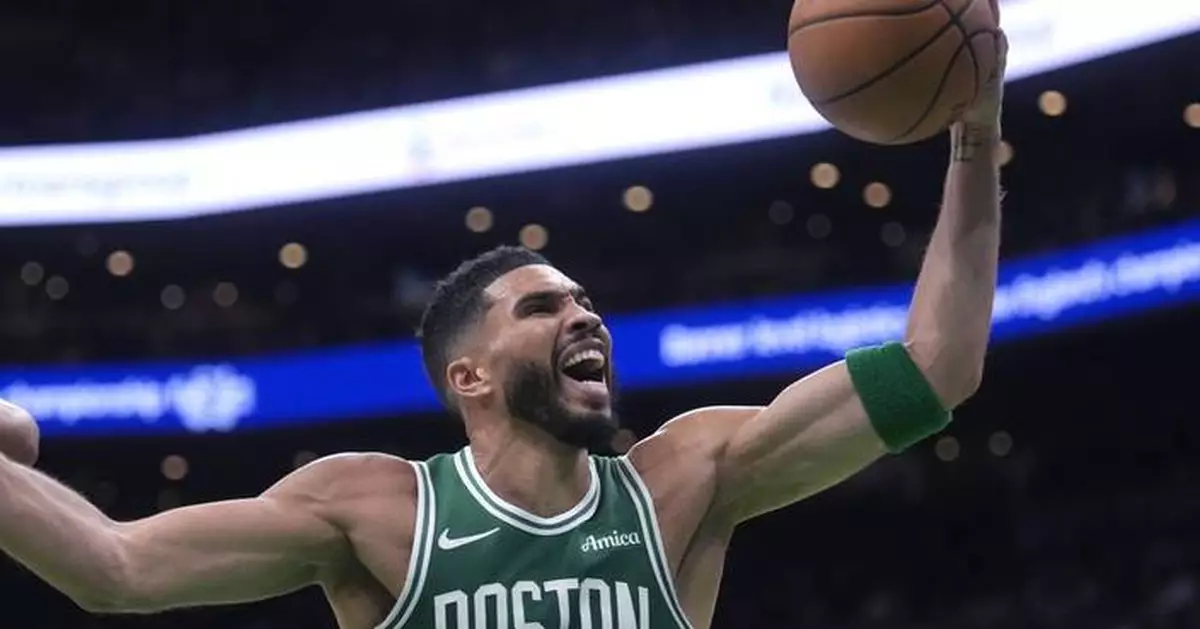 Tatum, Celtics celebrate Banner 18 by making record-tying 29 3-pointers and crushing Knicks 132-109