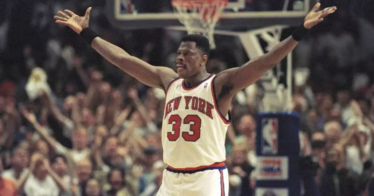 Patrick Ewing returns to the New York Knicks in the new role of basketball ambassador