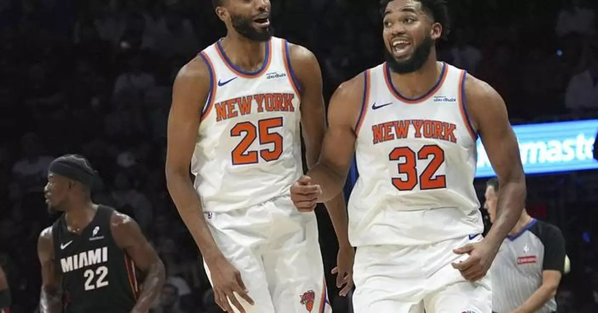 A month after the trade, Karl-Anthony Towns looks very settled in New York