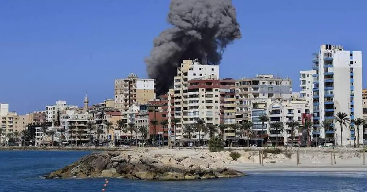 Israeli strikes pound Lebanese coastal city after residents evacuate