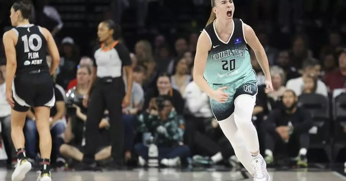 Ionescu scores 22 points to lead Liberty to 76-62 win over Aces and into WNBA Finals