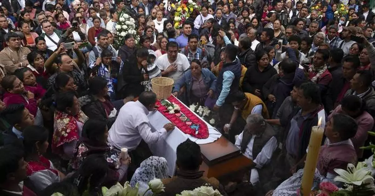 Hundreds mourn Catholic priest and Indigenous peace activist killed in southern Mexico