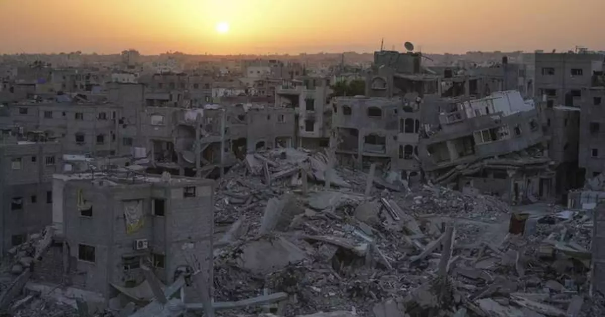 Gaza is in ruins after Israel's yearlong offensive. Rebuilding may take decades