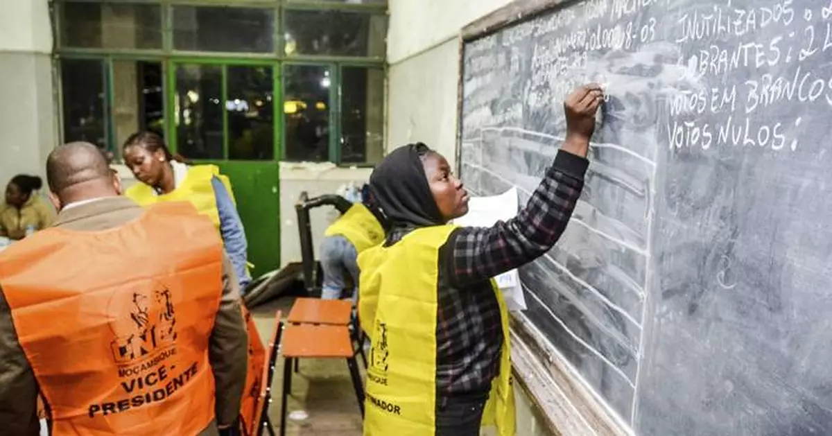 Mozambique awaits election results as the ruling party looks to extend its reign past 50 years