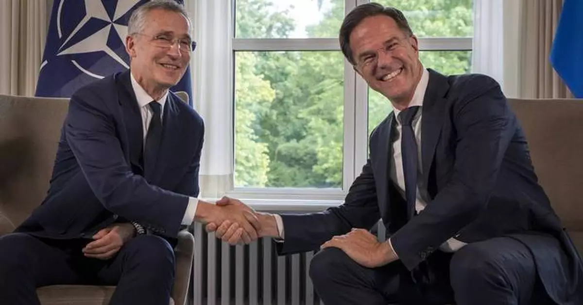 NATO's longtime chief hands over to former Dutch premier Mark Rutte