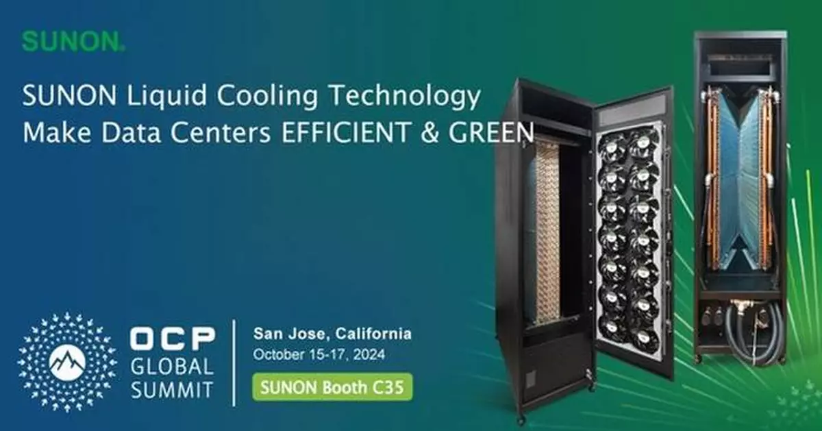 SUNON Unveils Innovative Liquid Cooling Solutions for High-Performance Applications at the 2024 OCP Global Summit in San Jose