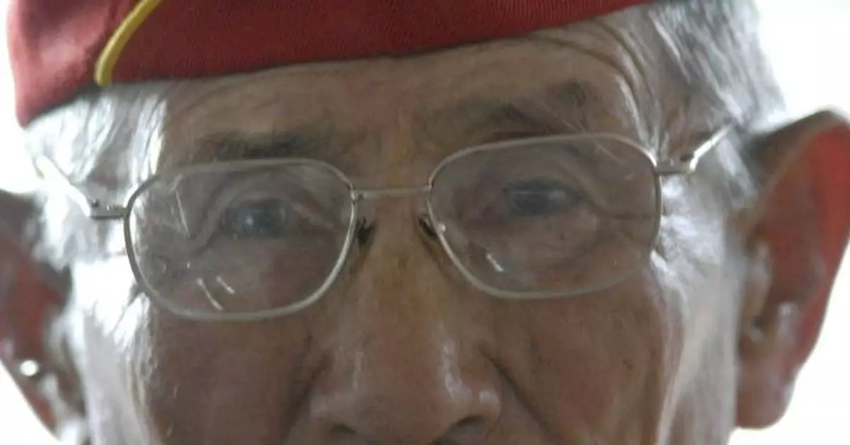 One of the last Navajo Code Talkers from World War II dies at 107