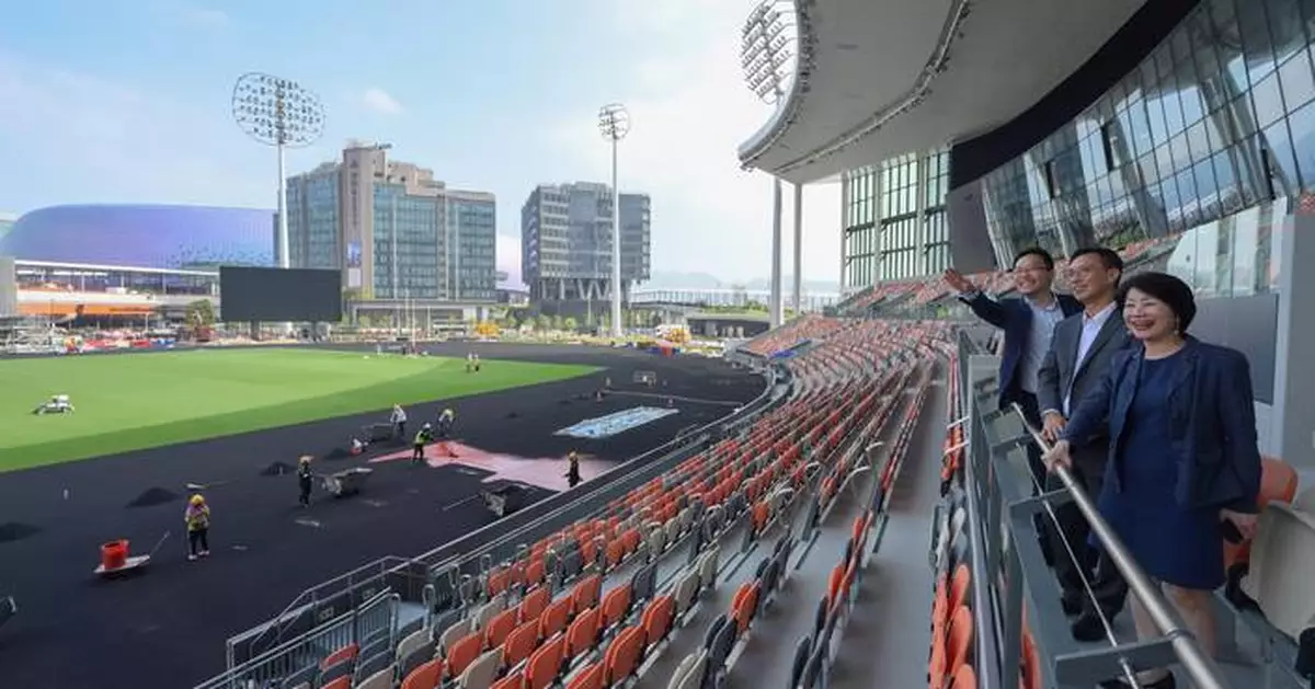 Kevin Yeung Inspects Kai Tak Sports Park Ahead of October 27 Test Event