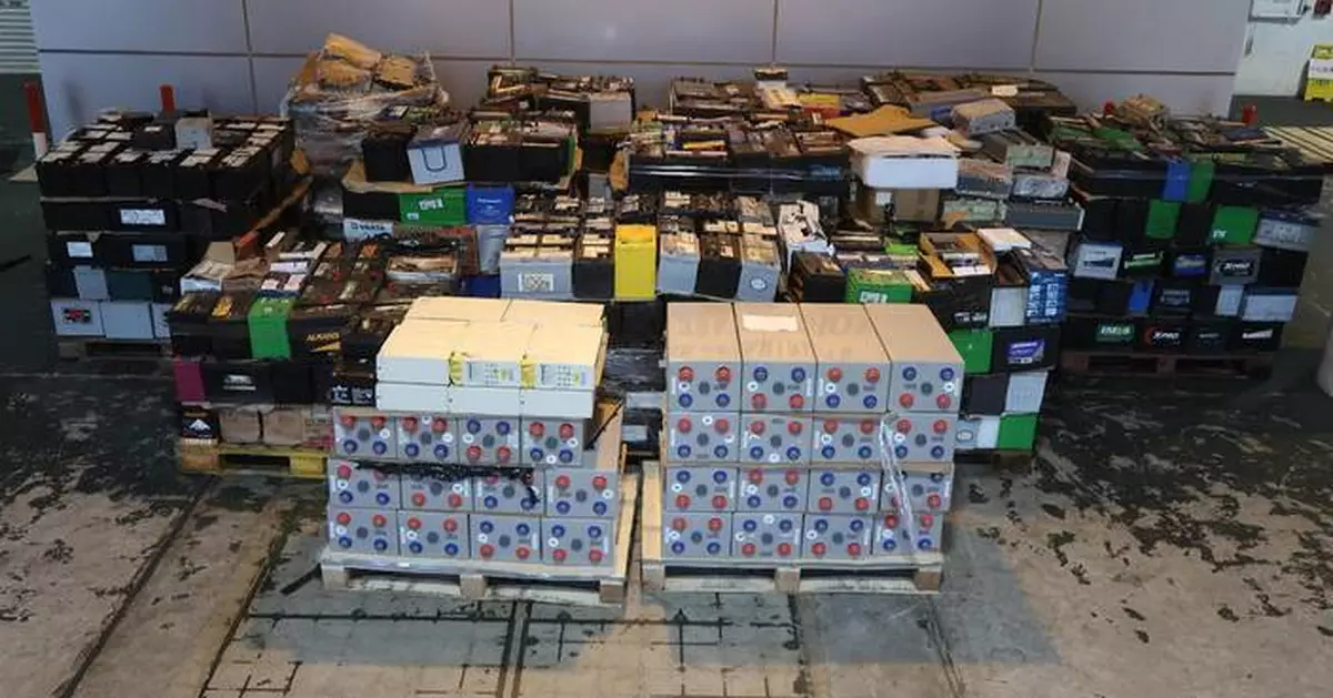 Hong Kong Customs Seizes $40 Million in Illegal Electronic Waste Bound for Malaysia