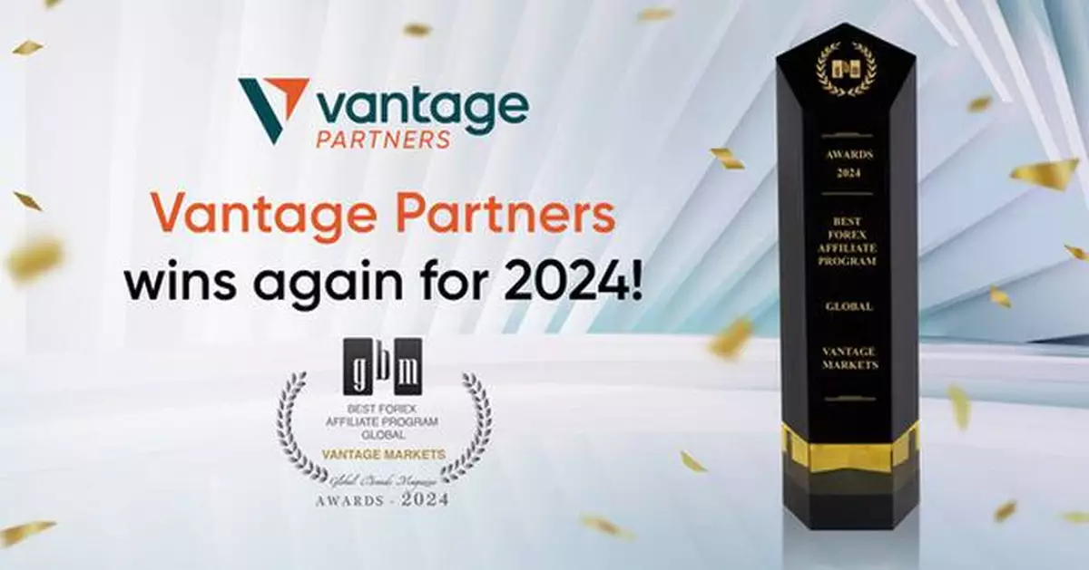 Vantage Markets Adds Another Feather to its Cap: Wins Best Forex Affiliate Program at Global Brand Awards 2024