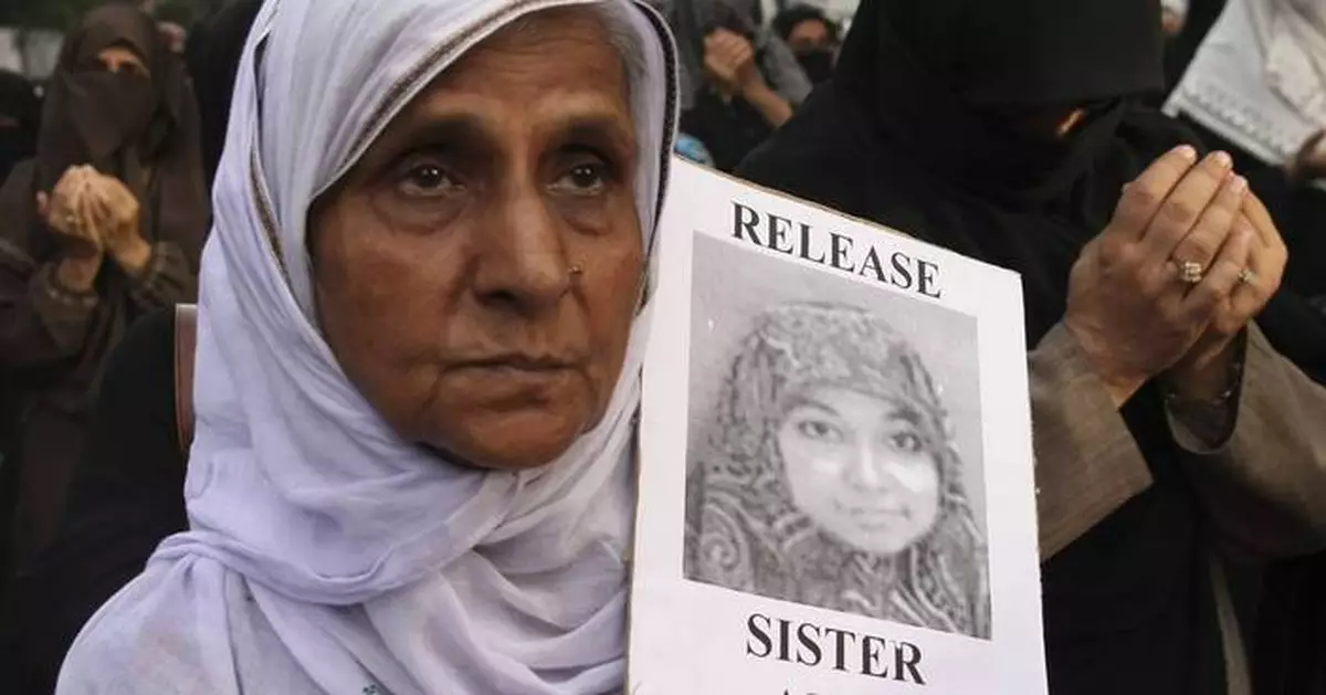 Pakistan's leader calls on Biden to secure release of a woman serving lengthy prison term