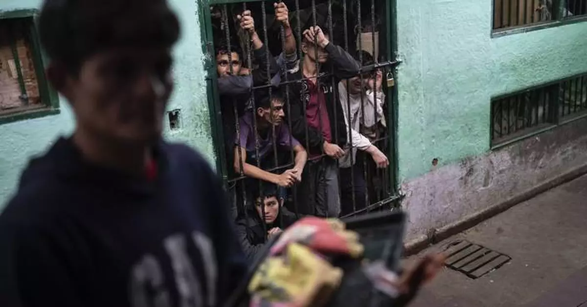 AP PHOTOS: A look at life inside Paraguay's overcrowded prisons