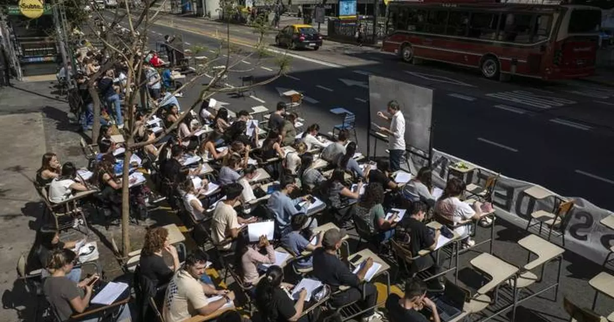 Public university protests escalate in challenge to Argentina's President Milei