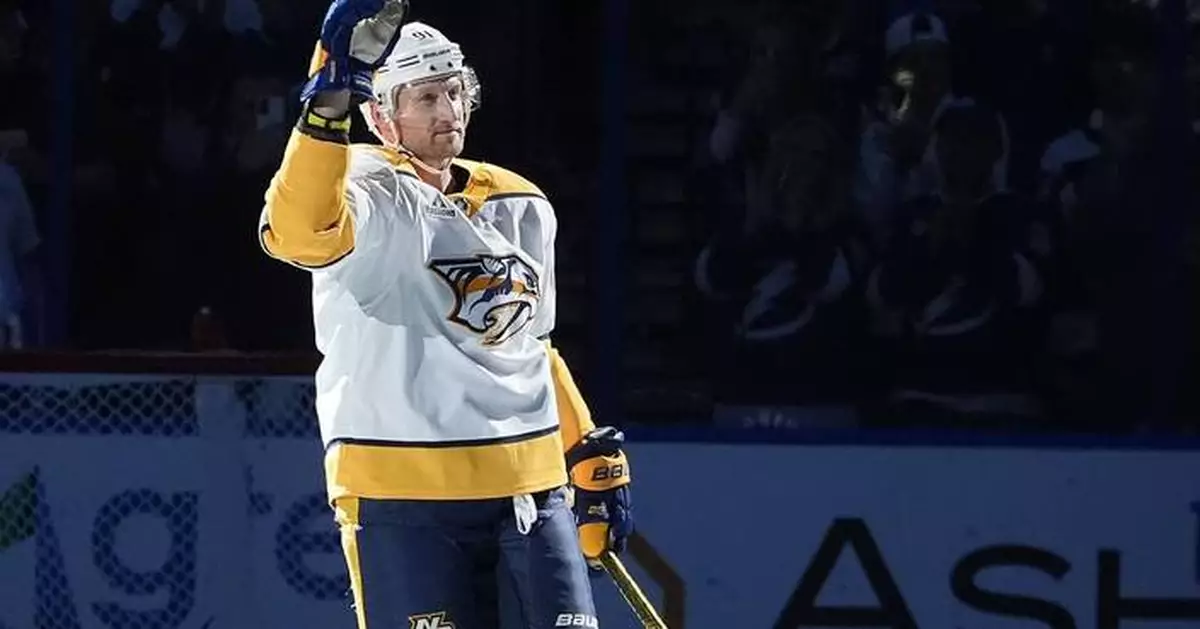 Nashville forward Steven Stamkos returns to Tampa Bay with his new team