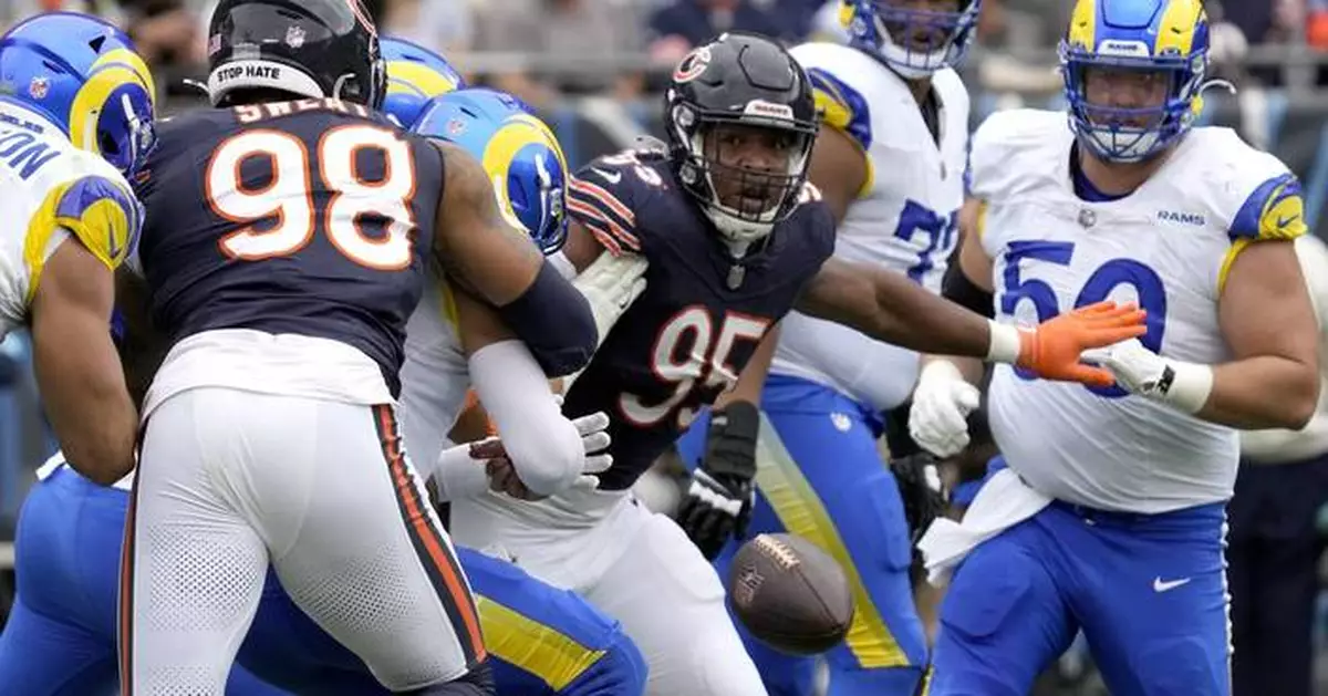 Montez Sweat and Chicago Bears defense make winning possible despite struggles by QB Caleb Williams