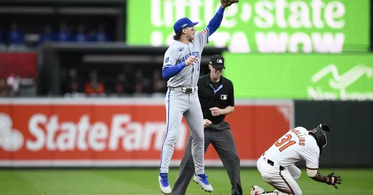 Bobby Witt Jr. and Cole Ragans lead the Royals over the Orioles 1-0 to open an AL Wild Card Series