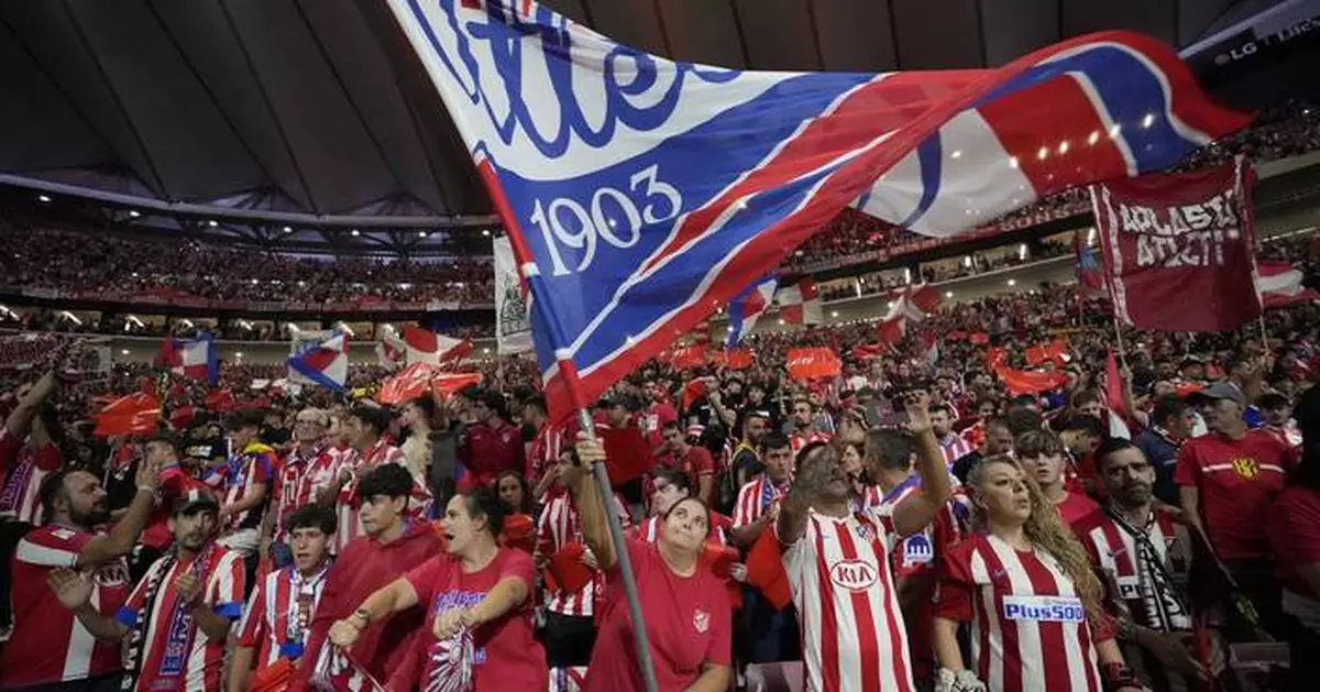 Saudi Arabia pays for naming rights to Atlético Madrid's stadium for 9 years