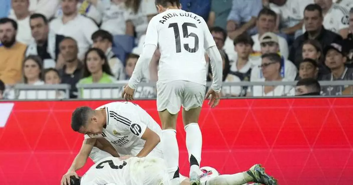 Real Madrid extends Carvajal's contract after tests show knee-ligament injury. Vinicius also hurt