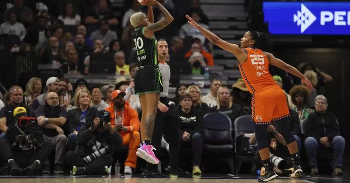 Lynx top Sun 77-70 in Game 2 to even WNBA semifinals behind Collier's supporting cast