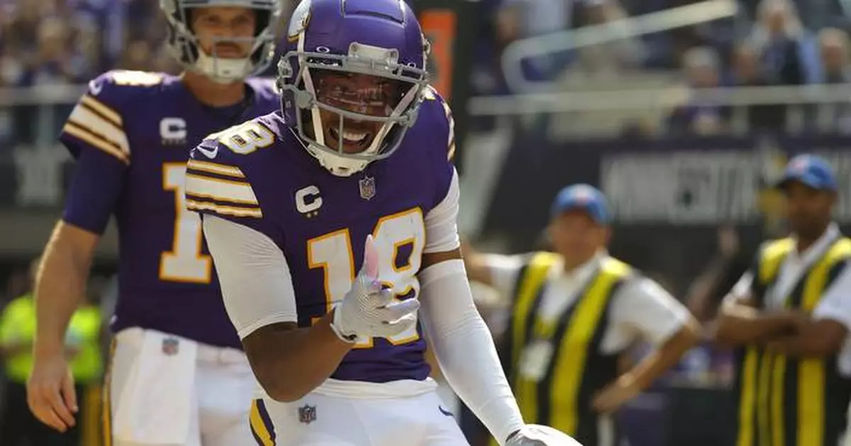 Frequent flyer: Justin Jefferson embraces international spotlight as Vikings return to London