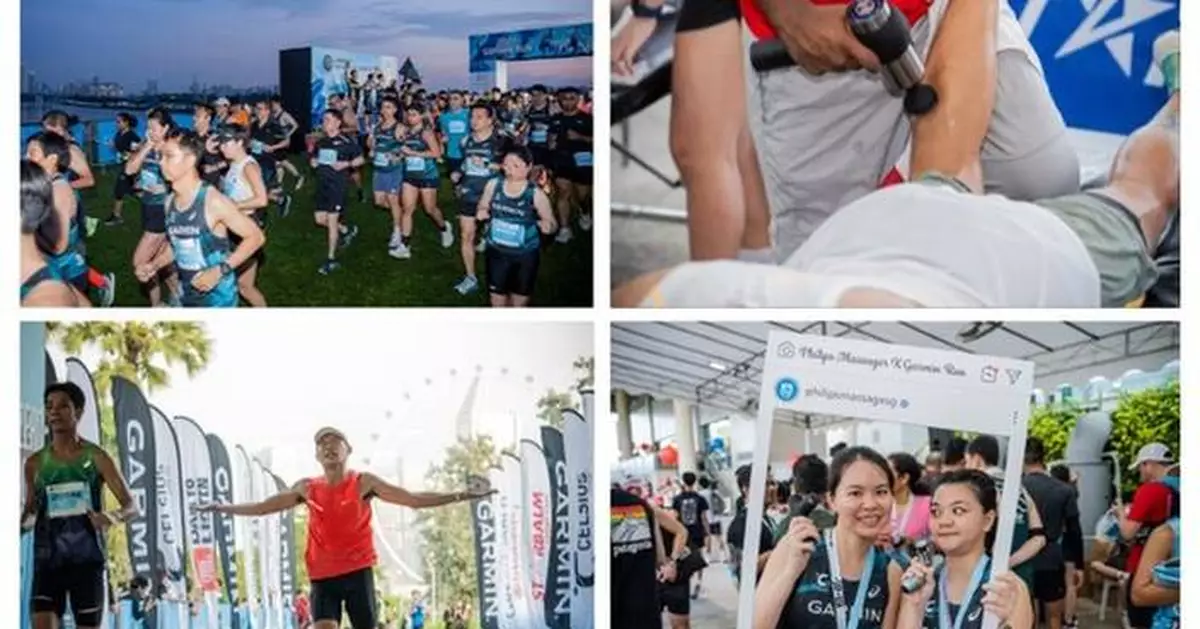 Philips Massager Singapore Marks a Milestone as Support Sponsor at Garmin Run Singapore 2024