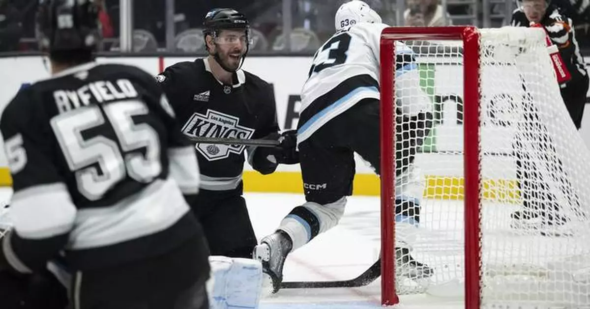 Joel Edmundson scores twice to lead Kings past Utah 3-2