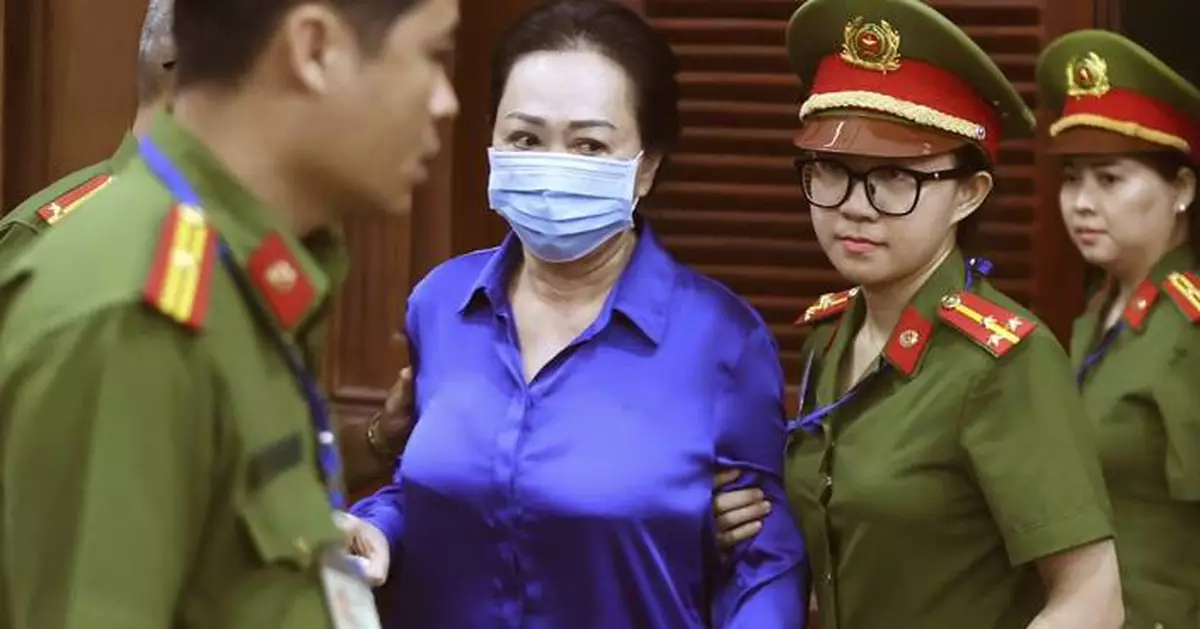 Vietnamese real estate tycoon sentenced to life for billions in fraud in government graft crackdown