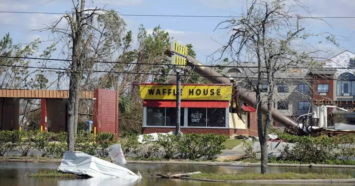 How Waffle House helps Southerners — and FEMA — judge a storm's severity