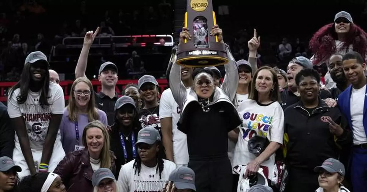 South Carolina ranked No. 1 in women's AP Top 25 preseason poll with UConn, USC, Texas and UCLA next