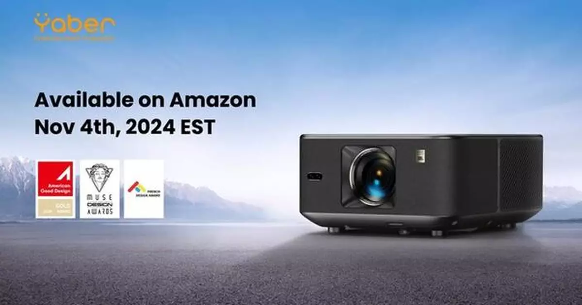 Yaber's Award-Winning K3 Projector Available on Amazon on November 4th, 2024