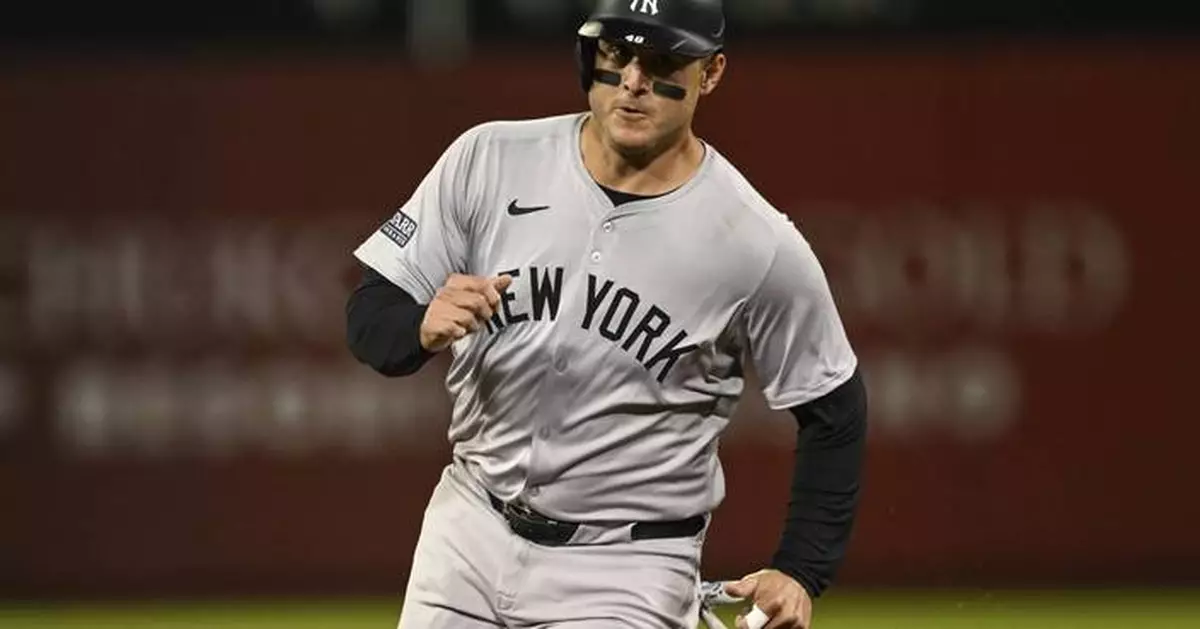 Yankees' Anthony Rizzo to miss AL Division Series because of fractured fingers