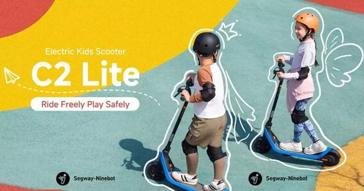 Ready, Set, Glow! Segway-Ninebot Rolls Out New C2 Lite eKickScooter for Kids