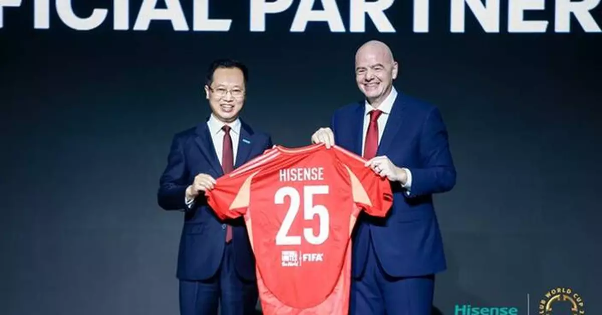 Hisense named first Official Partner of the FIFA Club World Cup 2025™